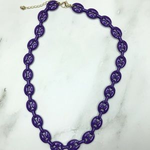Enamel Mariner Chain Necklace